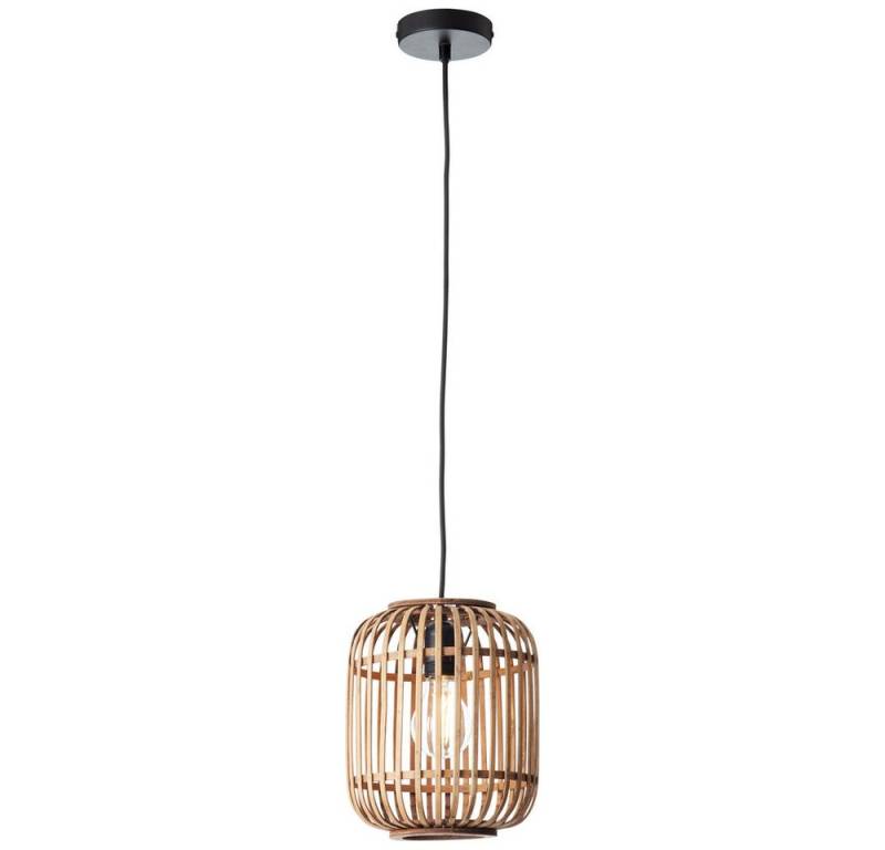 Brilliant Pendelleuchte "Woodrow" Metall, braun, 60W, L235mm von Brilliant