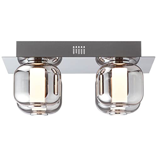 Brilliant Rafa Deckenstrahler chrom/rauchglas G97177/93 Brilliant Rafa Deckenstrahler chrom/rauchglas G97177/93 von Brilliant