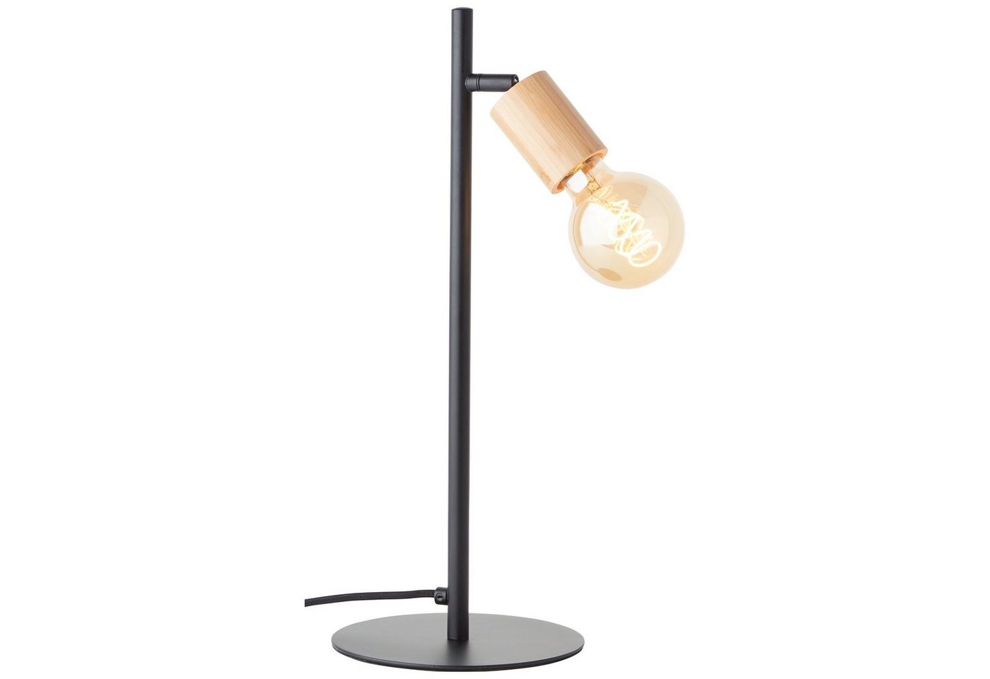 Brilliant Tischleuchte Tiffany, Tiffany Tischleuchte 45cm schwarz matt/natur Metall/Glas schwarz 1x A6 Brilliant Tischleuchte Tiffany, Tiffany Tischleuchte 45cm schwarz matt/natur Metall/Glas schwarz 1x A6 von Brilliant