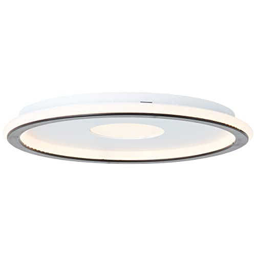 Brilliant Vegas LED Deckenleuchte 30cm weiß/schwarz, Kunststoff, 1x LED integriert, 24 W, (Lichtstrom: 2900lm, Lichtfarbe: 3000K) von Brilliant