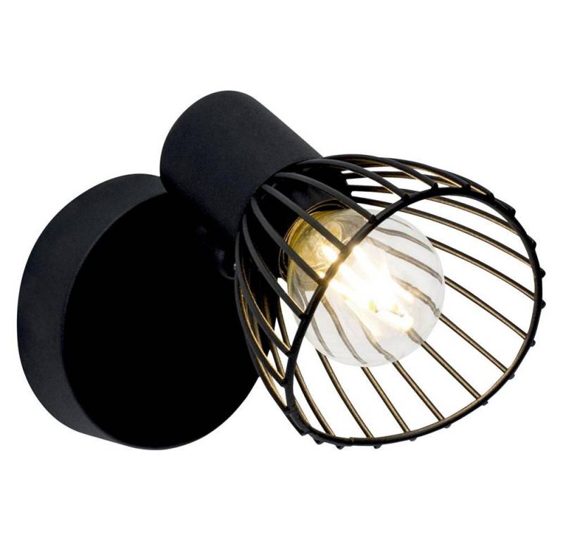 Brilliant Wandleuchte Wandleuchte Elhi in Schwarz E14 Brilliant Wandleuchte Wandleuchte Elhi in Schwarz E14 von Brilliant