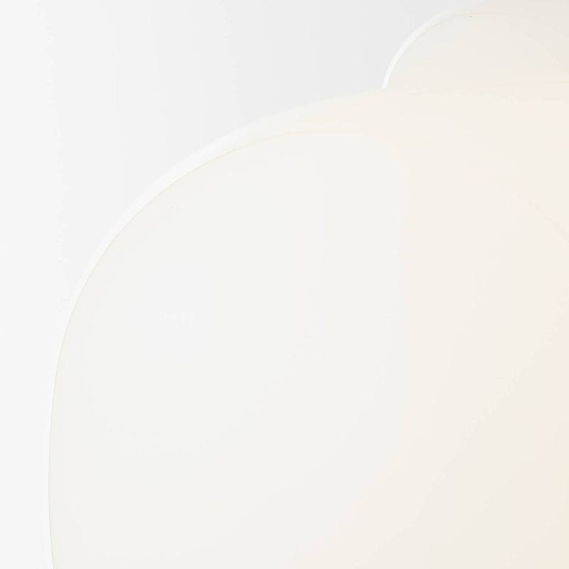 Hängelampe Blop aus Glas, weiß von Brilliant