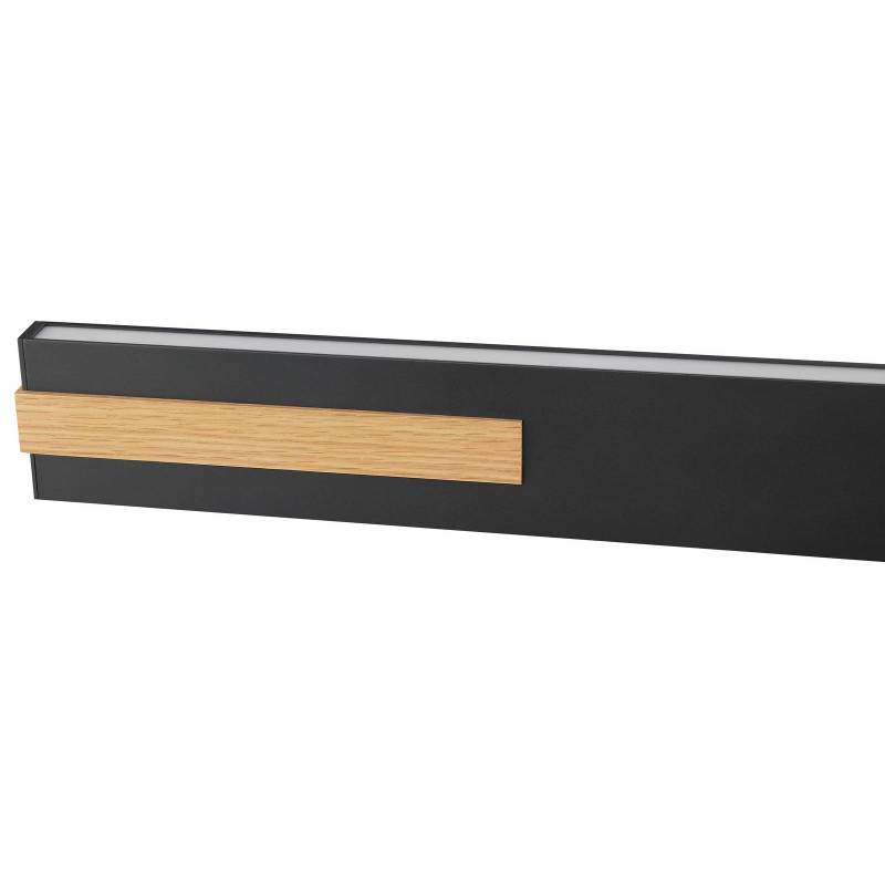 LED-Hängeleuchte Streamline, Länge 130 cm, schwarz, Metall LED-Hängeleuchte Streamline, Länge 130 cm, schwarz, Metall von Brilliant