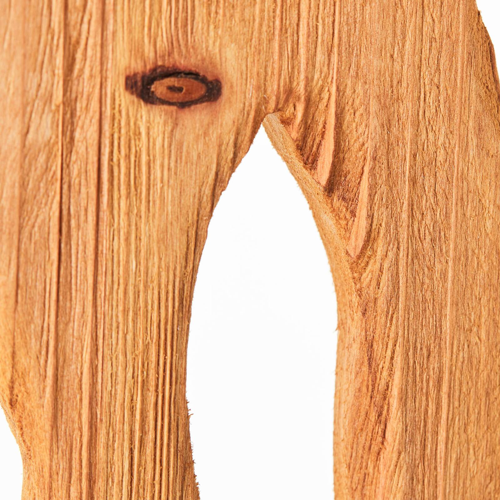 LED-Tischleuchte Chaumont aus Holz von Brilliant