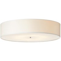 Lampe Andria Deckenleuchte 70cm weiß/chrom 6x A60, E27, 46W, geeignet für Normallampen (nicht enthalten) Für LED-Leuchtmittel geeignet - weiß von Brilliant