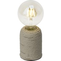 Lampe Cardu Tischleuchte natur 1x G95, E27, 40W, geeignet für Normallampen (nicht enthalten) Mit Schnurzwischenschalter - braun - Brilliant von Brilliant