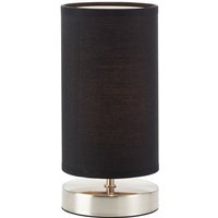 Lampe Clarie Tischleuchte eisen/schwarz 1x D45, E14, 40W, geeignet für Tropfenlampen (nicht enthalten) Mit Schnurzwischenschalter - Brilliant von Brilliant