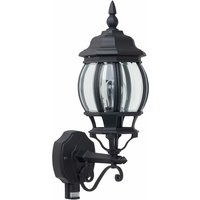 Brilliant - Lampe Istria Außenwandleuchte stehend Bewegungsmelder schwarz 1x A60, E27, 60W, geeignet für Normallampen (nicht enthalten) IP-Schutzart: von Brilliant