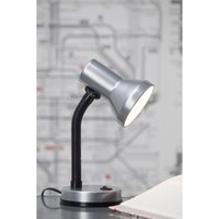 Brilliant - Junior Tischlampe Energiesparlampe, Glühlampe E27 40 w Titan von Brilliant