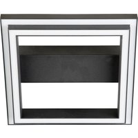 Brilliant - led Deckenleuchte Pallas 30 x 30 cm sand/schwarz, 18 w, rgbw Deckenleuchte von Brilliant