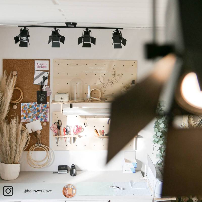 Movie -moderne LED-Spot-Deckenleuchte, schwarz von Brilliant