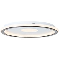 Vegas led Deckenleuchte 30cm weiß/schwarz, Kunststoff, 1x led integriert, 24 w , (Lichtstrom: 2900lm, Lichtfarbe: 3000K) - Brilliant von Brilliant