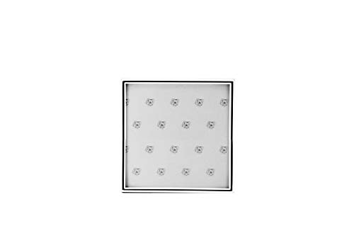 Brillibrum BILDERRAHMEN FOTORAHMEN FOTOFORMAT 6 x 9 x 13 x 10 x 15 x 18 x 12 cm Silber Quadrat Flyer Geschenke Geschenkidee (Bilderrahmen 9x9 cm) von Brillibrum