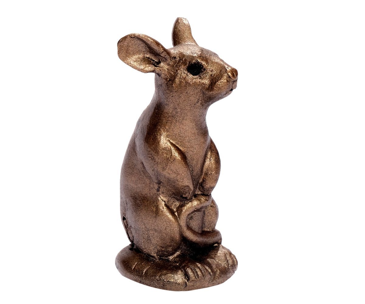 Brillibrum Dekofigur Dekofigur Maus Bronze Skulptur Mäuschen Handarbeit von Brillibrum