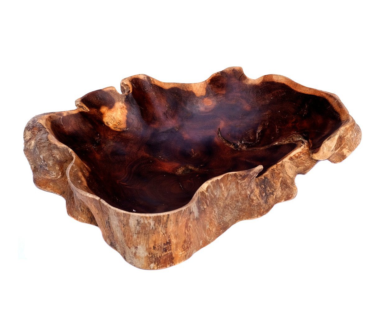 Brillibrum Dekoschale Teakholz Schale Natur Teak Roots Dekoschale Brillibrum Dekoschale Teakholz Schale Natur Teak Roots Dekoschale von Brillibrum