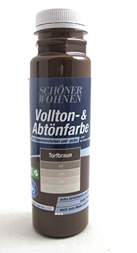 Voll- und Abtönfarbe Torfbraun 250 ml von Brillux