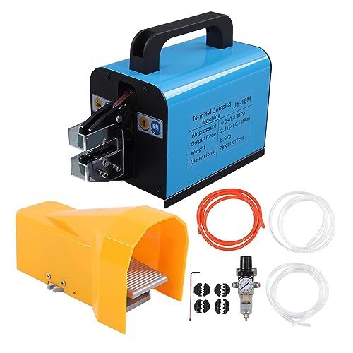 Brilluxa Crimping -Werkzeug, pneumatische Drahtkrimperluftantrieb 4 Paarformen, automatische Kriminalmaschine für elektrische Verbindungen Brilluxa Crimping -Werkzeug, pneumatische Drahtkrimperluftantrieb 4 Paarformen, automatische Kriminalmaschine für elektrische Verbindungen von Brilluxa