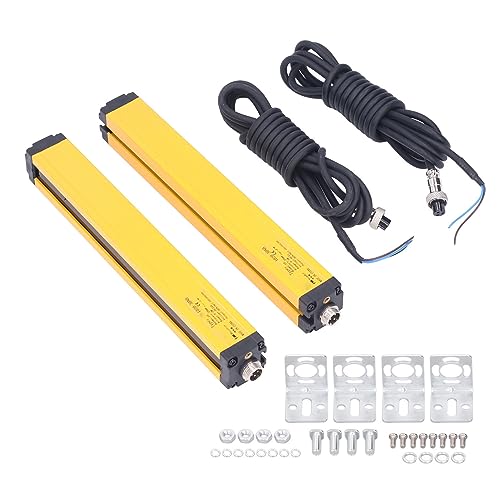 Brilluxa -Sicherheitssensor, Infrarot -Licht Vorhang 10 Strahl IP54 20mm, Sicherheitsgittersensor für Stanzstempelmaschinen, Leichter Bildschirmdetektor für Maschinenschutz Brilluxa -Sicherheitssensor, Infrarot -Licht Vorhang 10 Strahl IP54 20mm, Sicherheitsgittersensor für Stanzstempelmaschinen, Leichter Bildschirmdetektor für Maschinenschutz von Brilluxa