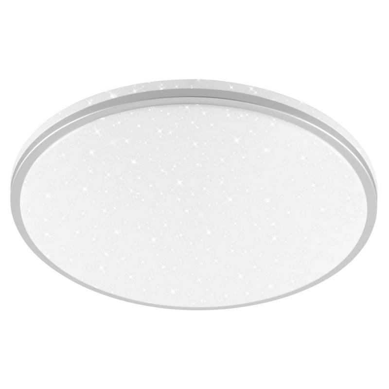 Brilo CCT LED Deckenleuchte 16 W mit Sternenhimmeleffekt 33 cm Weiß von Brilo