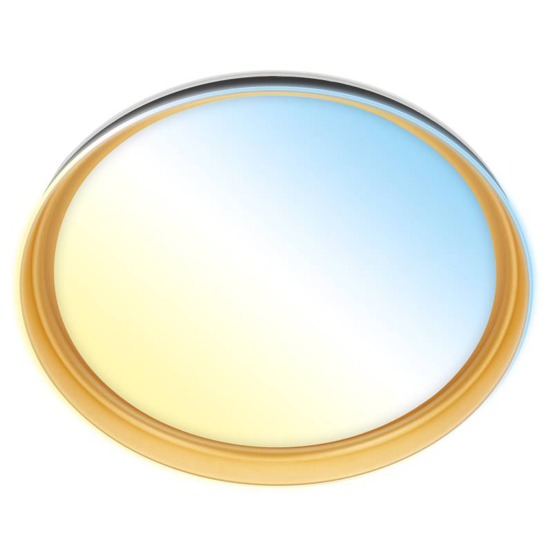 Brilo Deckenleuchte 'Gima' schwarz/goldfarben Ø 51 cm Brilo Deckenleuchte 'Gima' schwarz/goldfarben Ø 51 cm von Brilo