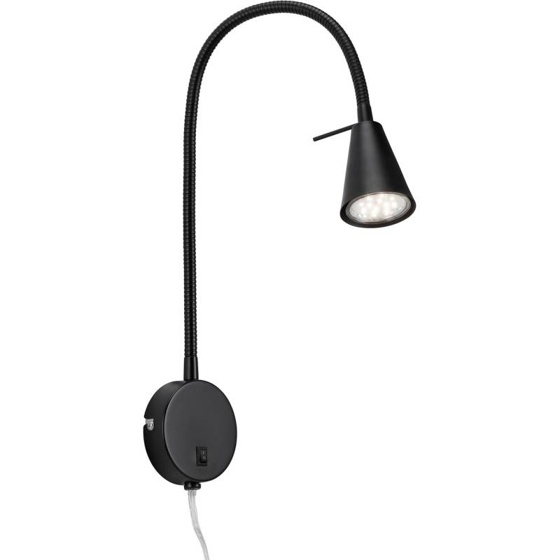 Brilo LED-Bettleuchte Comfort Light 45 cm x 8 cm x 20,5 cm Schwarz von Brilo