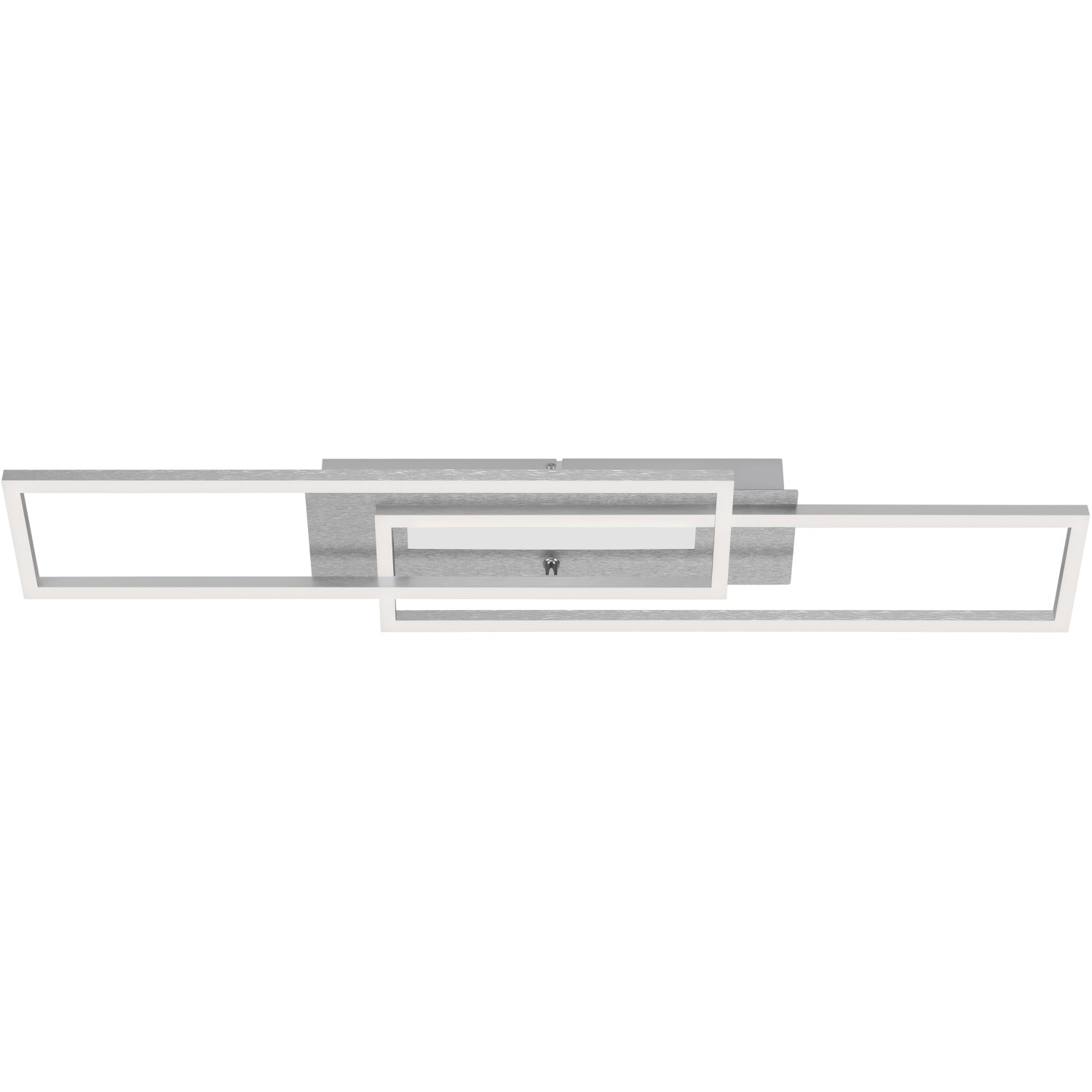 Brilo LED-Deckenleuchte Frame Mid Aluminium von Brilo