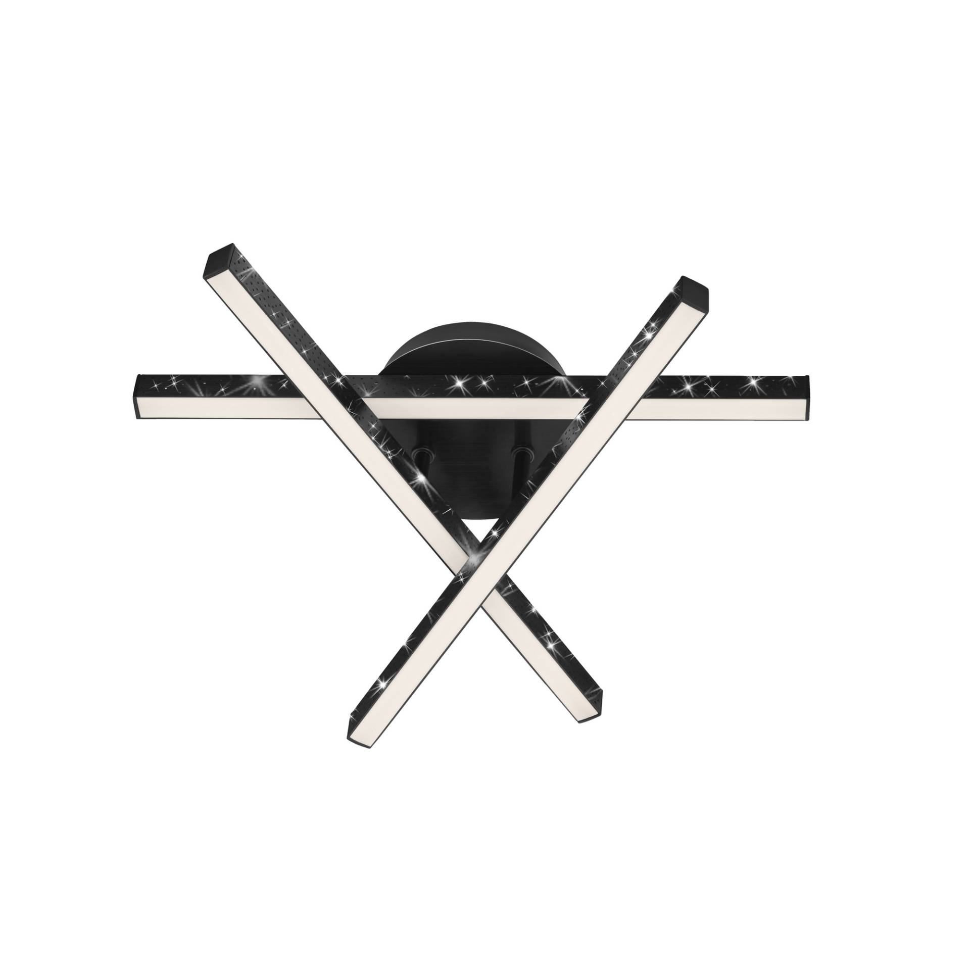 Brilo LED-Deckenleuchte 'Rey' schwarz 40 x 35,5 x 11,2 cm 2200 lm Brilo LED-Deckenleuchte 'Rey' schwarz 40 x 35,5 x 11,2 cm 2200 lm von Brilo