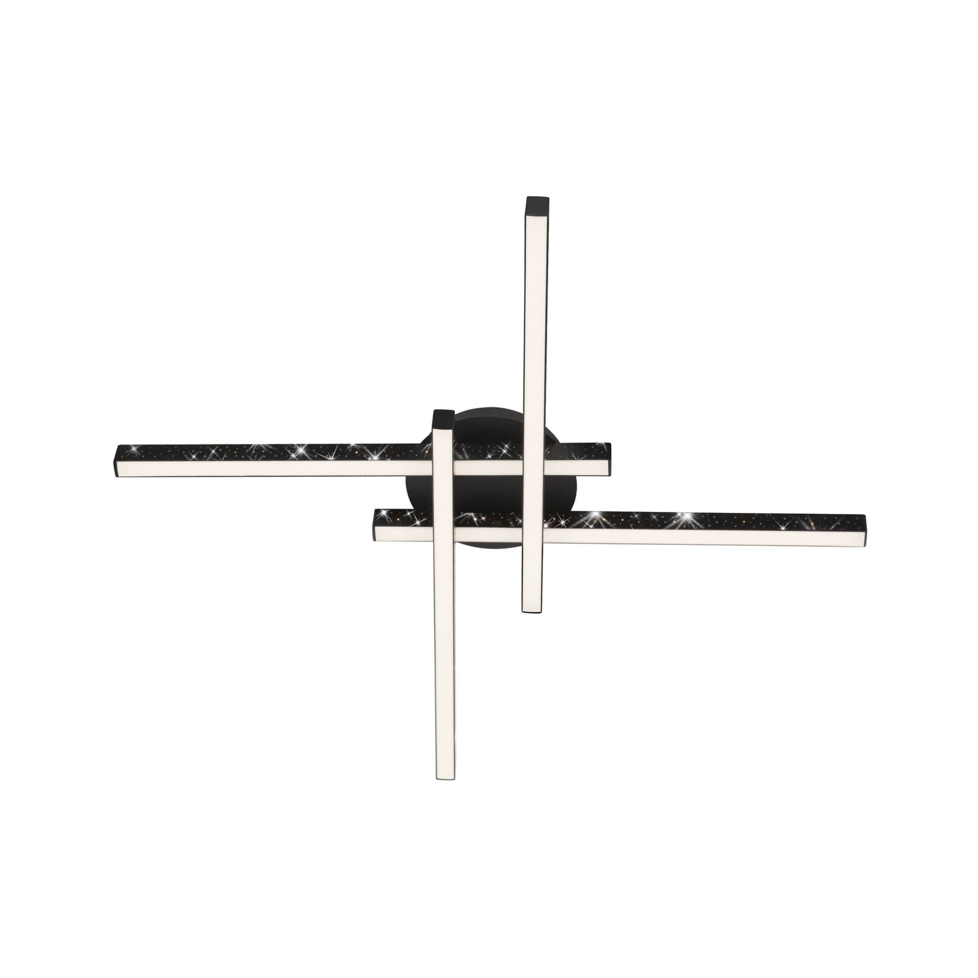 Brilo LED-Deckenleuchte 'Rey' schwarz 60 x 60 x 8,2 cm 2900 lm Brilo LED-Deckenleuchte 'Rey' schwarz 60 x 60 x 8,2 cm 2900 lm von Brilo