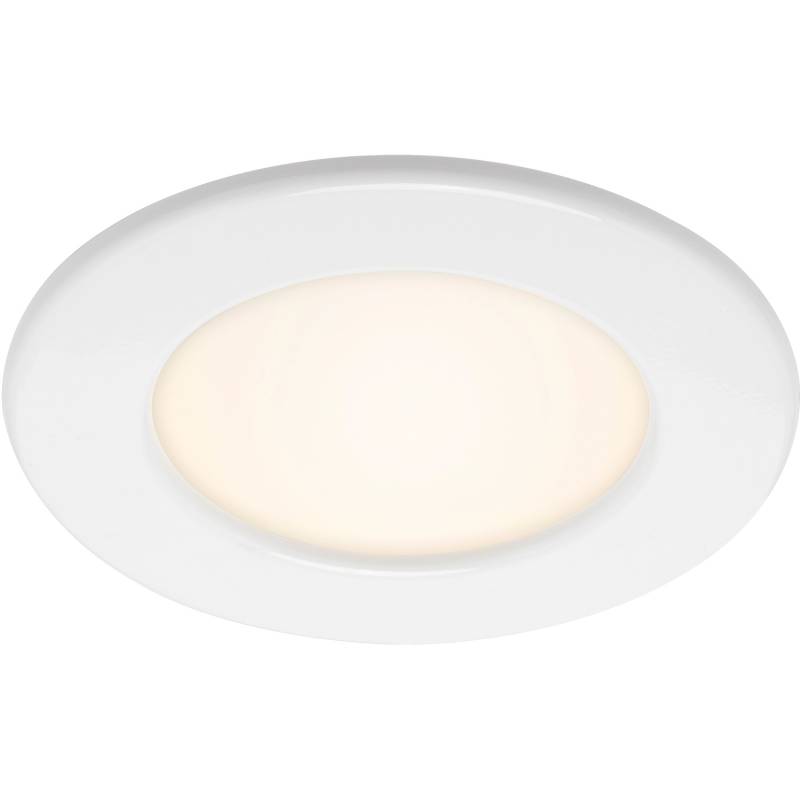 Brilo LED-Einbauleuchte Thin 1er-Set Weiß von Brilo