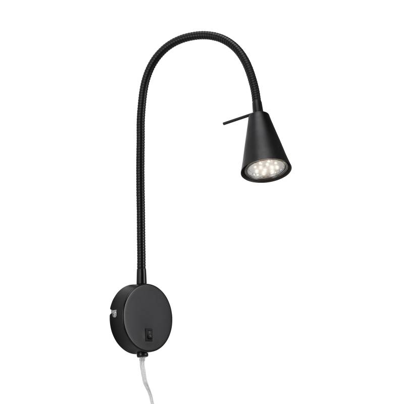 Brilo LED-Leseleuchte 'Tusa' schwarz 45 x 8 x 20,5 cm 400 lm von Brilo