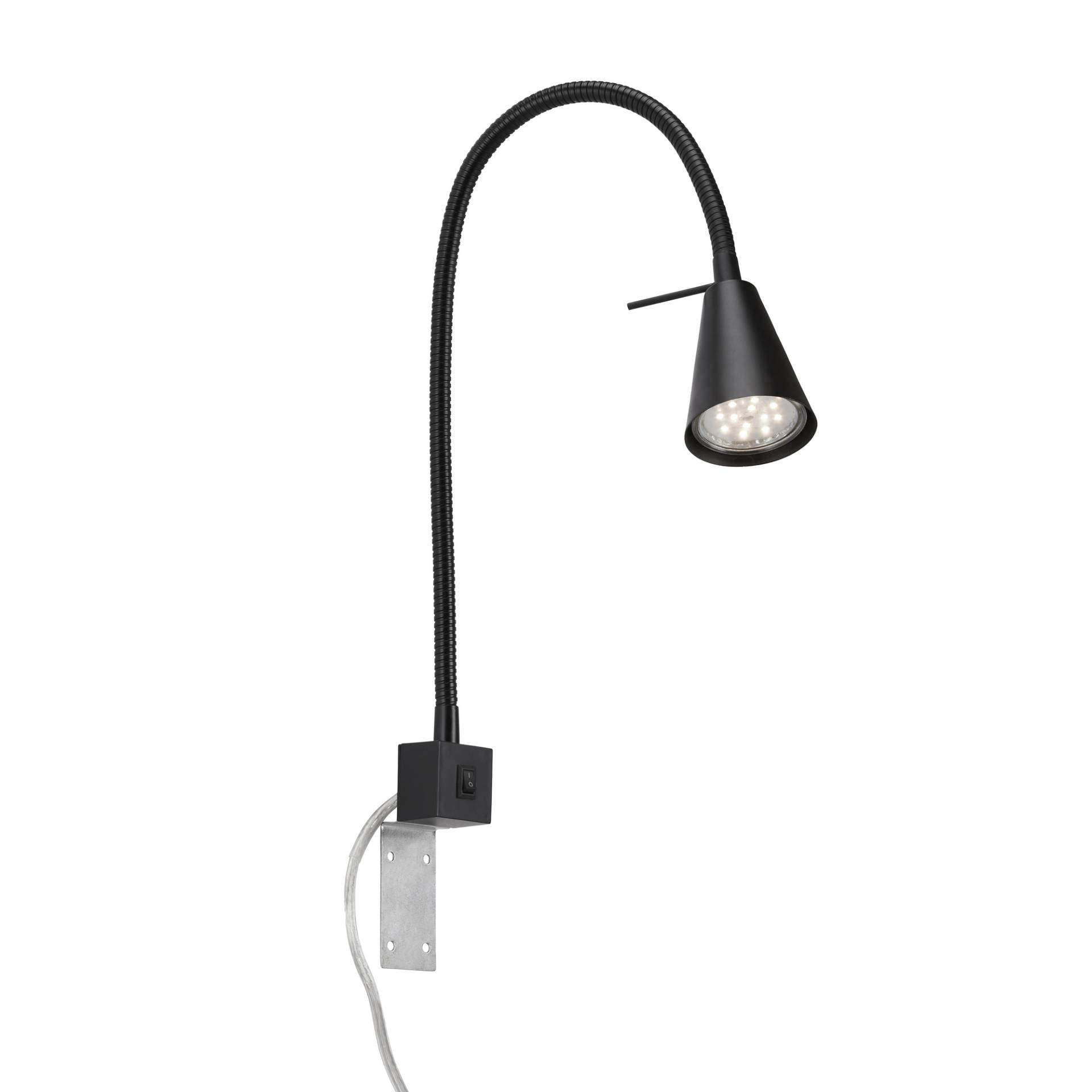 Brilo LED-Leseleuchte 'Tuso' schwarz 40,3 x 21,7 cm Brilo LED-Leseleuchte 'Tuso' schwarz 40,3 x 21,7 cm von Brilo
