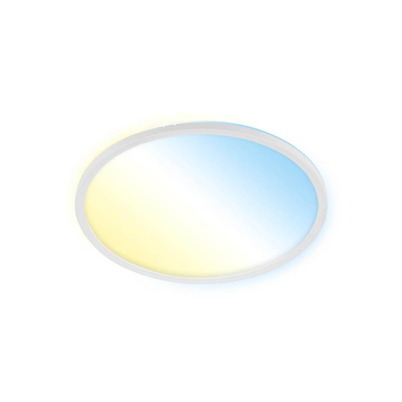 Brilo LED-Panel 'Slim S' weiß Ø 420 x 25mm 22 W 3000 lm WiFi von Brilo