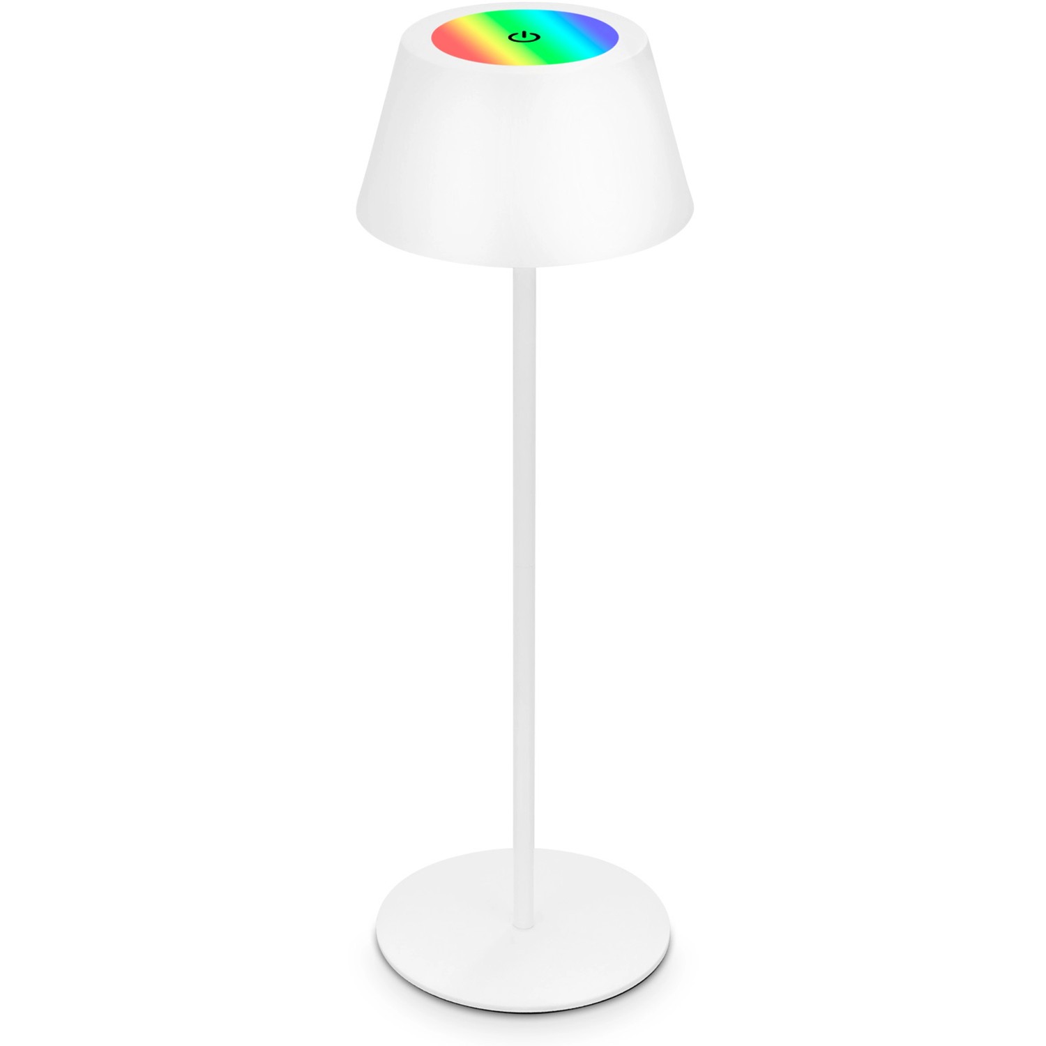Brilo RGB Akku-Tischleuchte Weiß 2,6W von Brilo