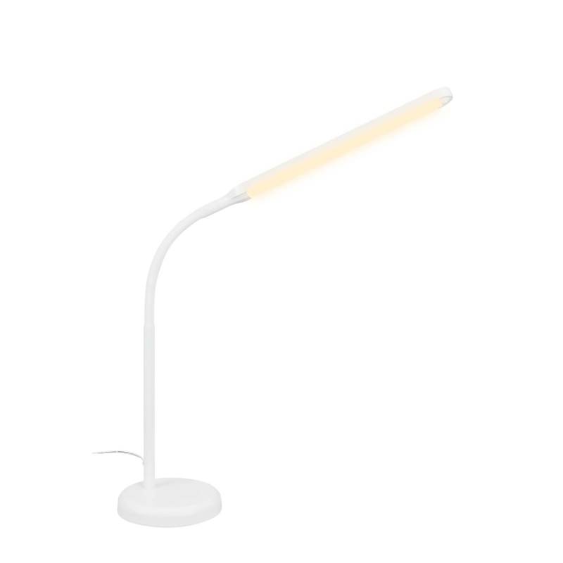 Brilo Schreibtischleuchte Pivaz Touch Dimmbar Warmweiße Lichtfarbe Weiß von Brilo
