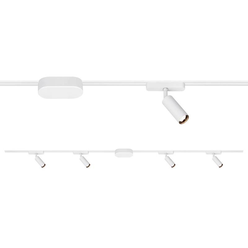 Brilo Starter-Set Luxtrail LED Spots Schwenkbar Weiß von Brilo