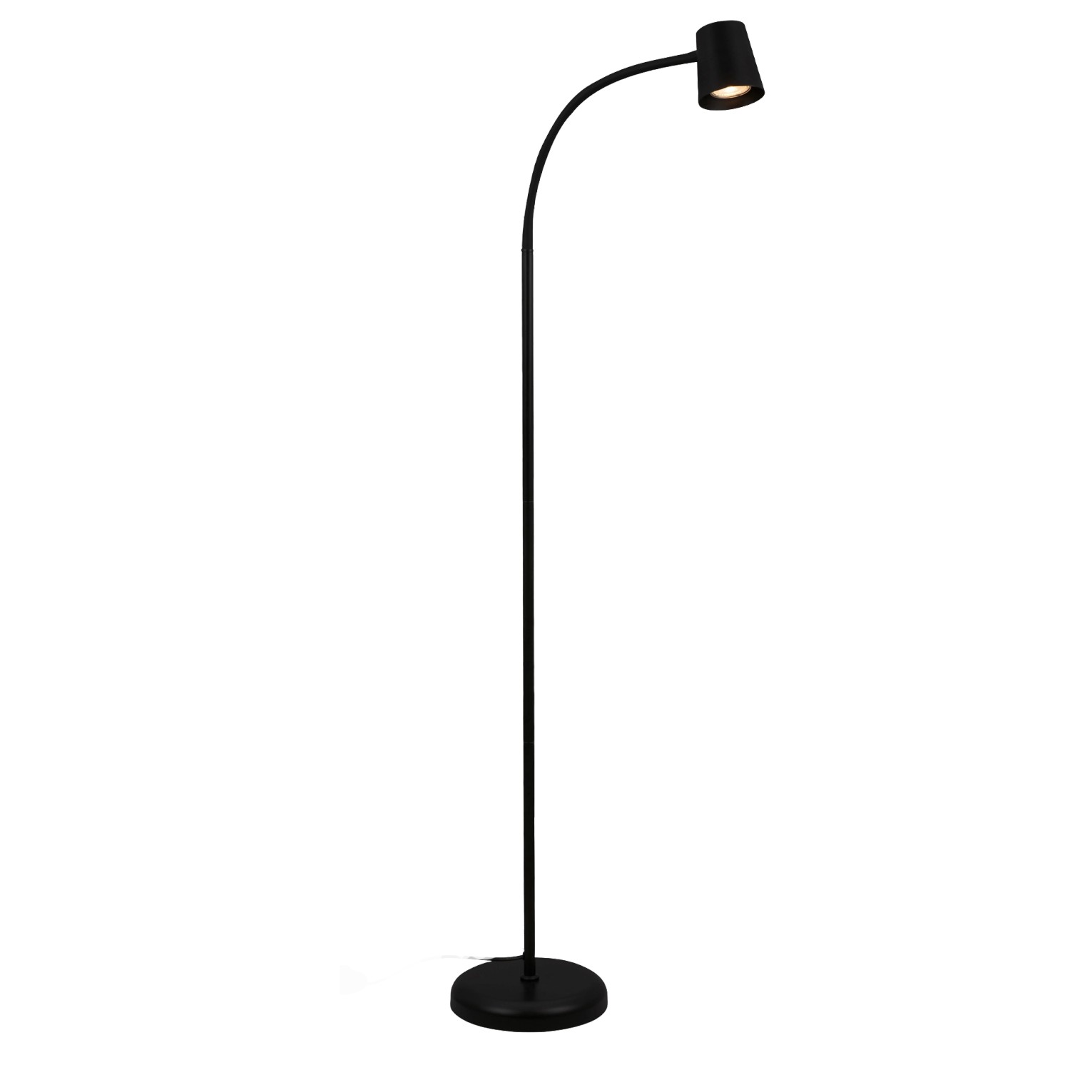 Brilo Stehleuchte Skriva Schwenkbar Fußtaster Schwarz 21 cm x 127,5 cm Brilo Stehleuchte Skriva Schwenkbar Fußtaster Schwarz 21 cm x 127,5 cm von Brilo