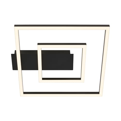 BRILONER - LED Deckenlampe Frame, LED Deckenleuchte mit warmweißer Lichtfarbe, 18W Lampe, Wohnzimmerlampe, Schlafzimmerlampe, 320x300x50 mm (LxBxH) von BRILONER