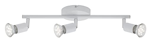 Briloner Leuchten LED Deckenstrahler, Deckenleuchte, Deckenlampe, Spots, Wohnzimmerlampe, Deckenspot, Lampe Kinderzimmer, Deckenbeleuchtung, Deckenlampe Wohnzimmer Schlafzimmer, LED Lampe, schwenkbar Briloner Leuchten LED Deckenstrahler, Deckenleuchte, Deckenlampe, Spots, Wohnzimmerlampe, Deckenspot, Lampe Kinderzimmer, Deckenbeleuchtung, Deckenlampe Wohnzimmer Schlafzimmer, LED Lampe, schwenkbar von Briloner Leuchten