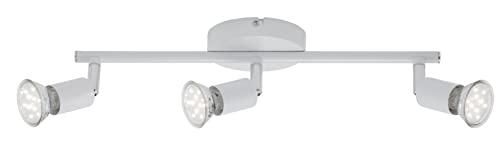 Briloner Leuchten LED Deckenstrahler, Deckenleuchte, Deckenlampe, Spots, Wohnzimmerlampe, Deckenspot, Lampe Kinderzimmer, Deckenbeleuchtung, Deckenlampe Wohnzimmer Schlafzimmer, LED Lampe, schwenkbar von BRILONER