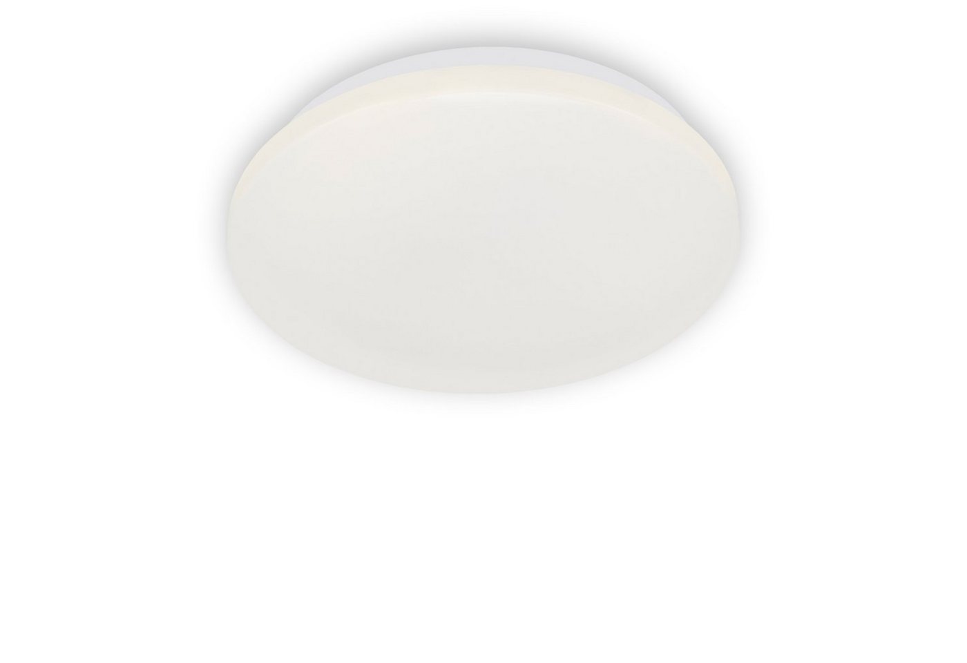 Briloner Leuchten LED Deckenleuchte 3404-116, LED fest verbaut, Neutralweiß, Badezimmer, IP44, weiß, 28,8 cm von Briloner Leuchten