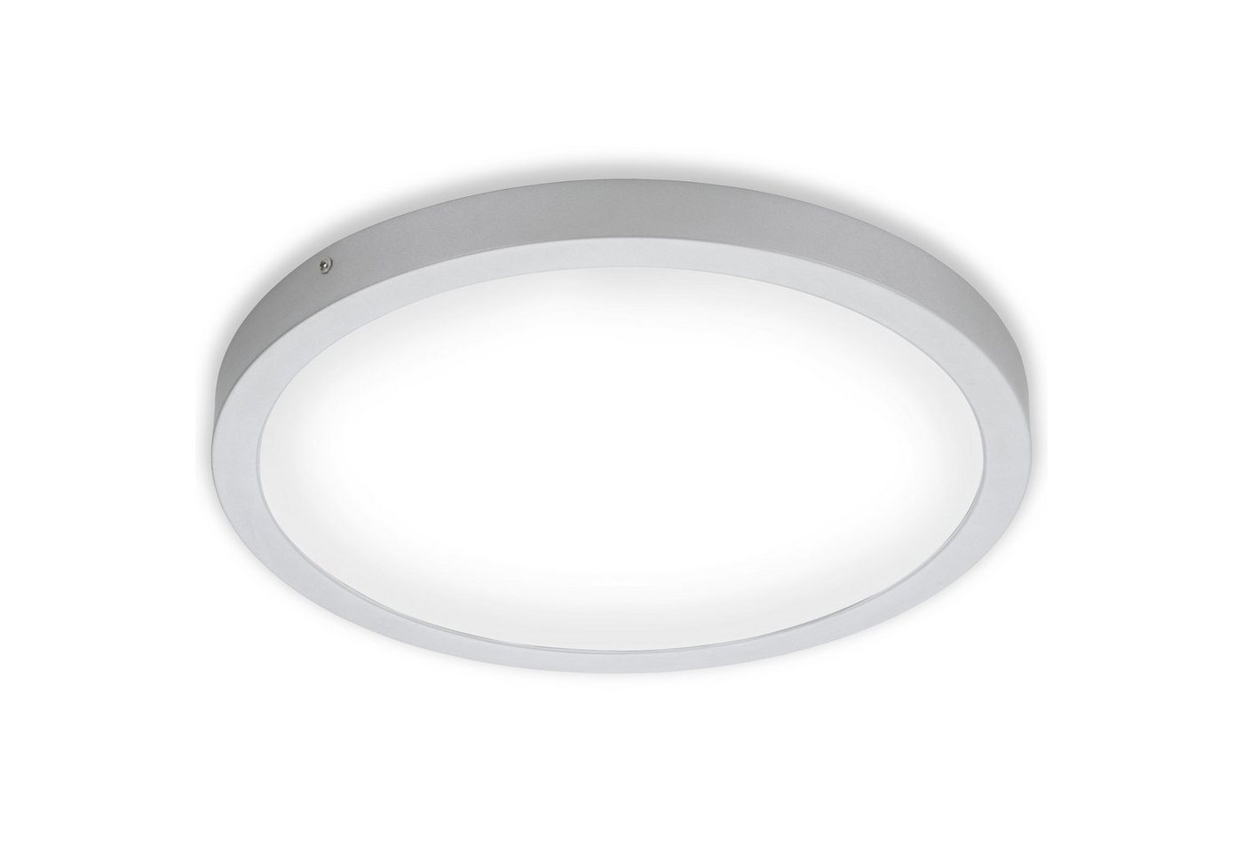 Briloner Leuchten Aufbauleuchte 7143-414, LED fest verbaut, Neutralweiß, Deckenlampe modern 24,5W 2.400lm 4000K IP20 von Briloner Leuchten