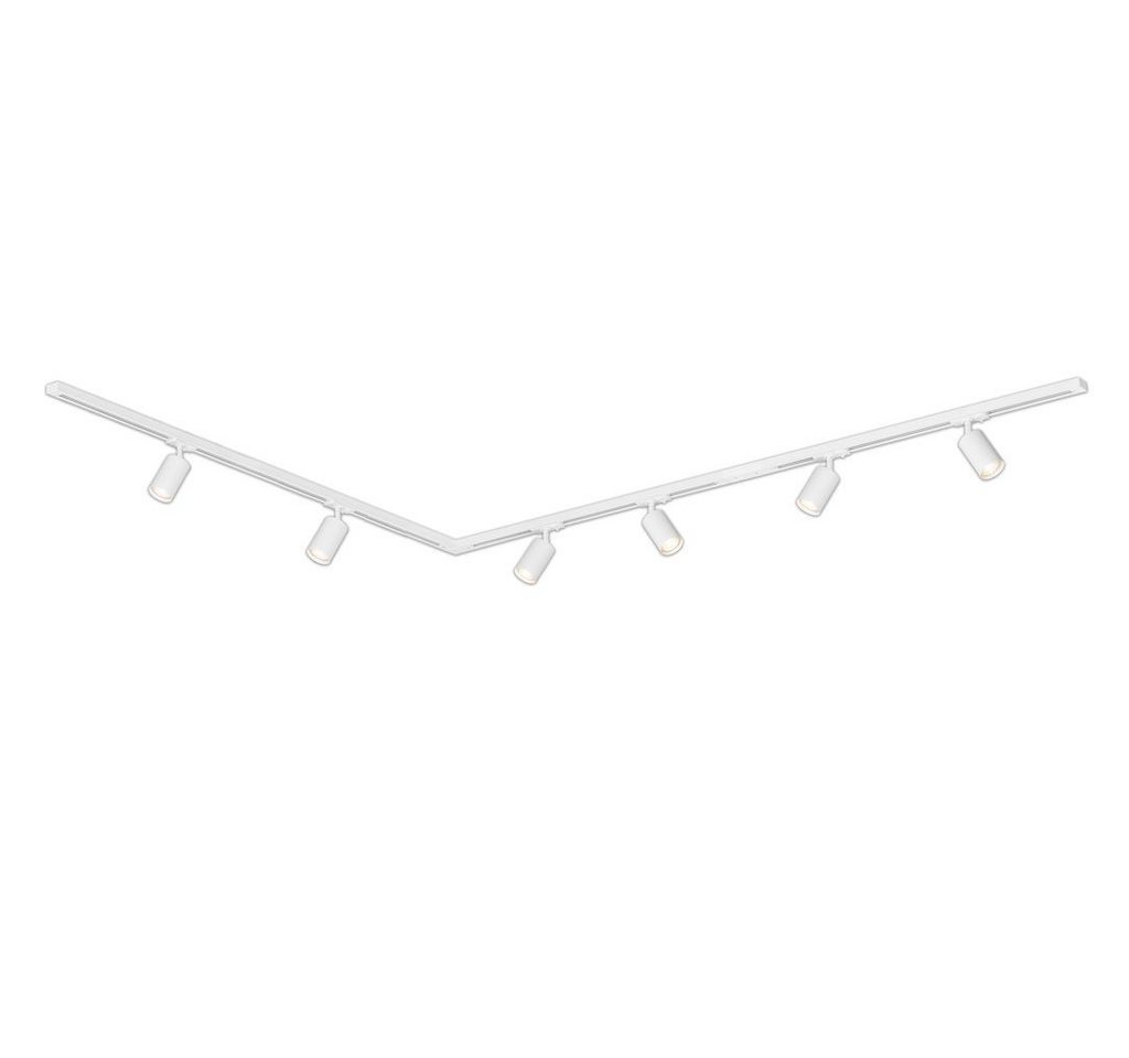 Briloner Leuchten LED Deckenleuchte 8011066B, LED wechselbar, 2700K - Extra-Warmweiß, Schienensystem Rail 3 m Weiß max. 9W Decke Wohnzimmer Büro Küche Flur Briloner Leuchten LED Deckenleuchte 8011066B, LED wechselbar, 2700K - Extra-Warmweiß, Schienensystem Rail 3 m Weiß max. 9W Decke Wohnzimmer Büro Küche Flur von Briloner Leuchten