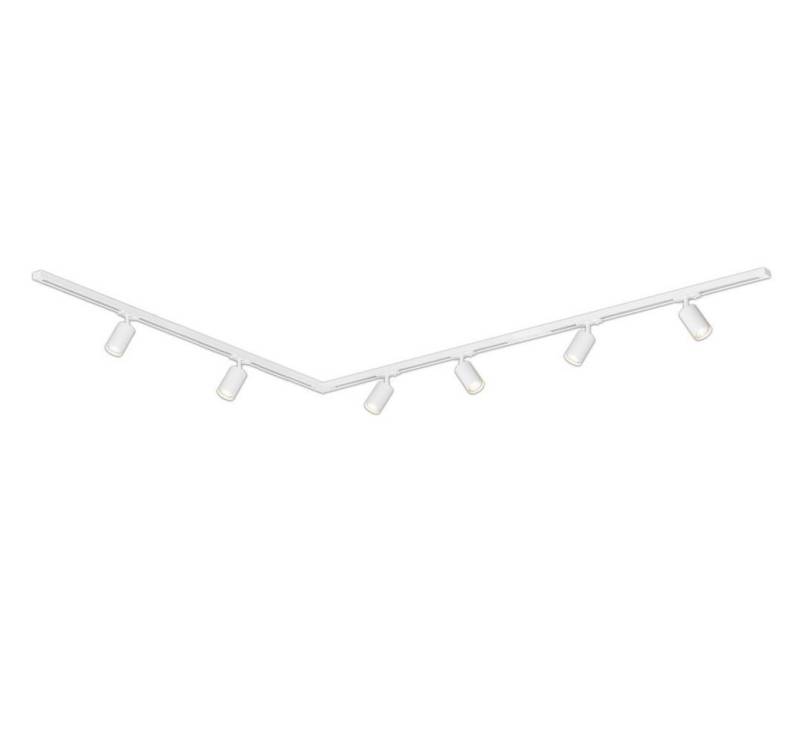 Briloner Leuchten LED Deckenleuchte 8011066B, LED wechselbar, 2700K - Extra-Warmweiß, Schienensystem Rail 3 m Weiß max. 9W Decke Wohnzimmer Büro Küche Flur von Briloner Leuchten