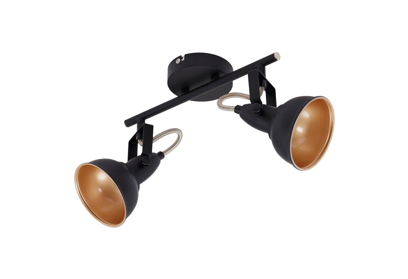 Briloner Leuchten Deckenleuchte Deckenlampe Wandlampe Innen Wohnzimmer E14, ohne Leuchtmittel, Abhängig vom Leuchtmittel - Warmweiß / Neutralweiß / Kaltweiß, Wandlampe, 15,6x10cm, Schwarz-Gold, max.40W, E14, Innen, Wohnzimmer Briloner Leuchten Deckenleuchte Deckenlampe Wandlampe Innen Wohnzimmer E14, ohne Leuchtmittel, Abhängig vom Leuchtmittel - Warmweiß / Neutralweiß / Kaltweiß, Wandlampe, 15,6x10cm, Schwarz-Gold, max.40W, E14, Innen, Wohnzimmer von Briloner Leuchten