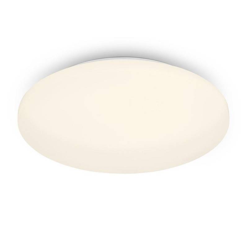 Briloner Leuchten LED Deckenleuchte Deckenlampe Wohnzimmer Badezimmer IP44 warmweiß 3758316, LED fest integriert, 3000K - Warmweiß von Briloner Leuchten