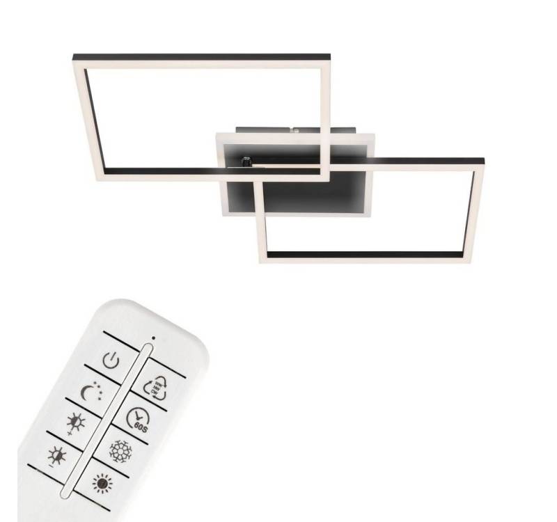 Briloner Leuchten LED Deckenleuchte 3049015, Dimmfunktion, LED fest integriert, 2700K - Extra-Warmweiß, Deckenlampe CCT dimmbar Backlight 50x38,8x8cm Briloner Leuchten LED Deckenleuchte 3049015, Dimmfunktion, LED fest integriert, 2700K - Extra-Warmweiß, Deckenlampe CCT dimmbar Backlight 50x38,8x8cm von Briloner Leuchten