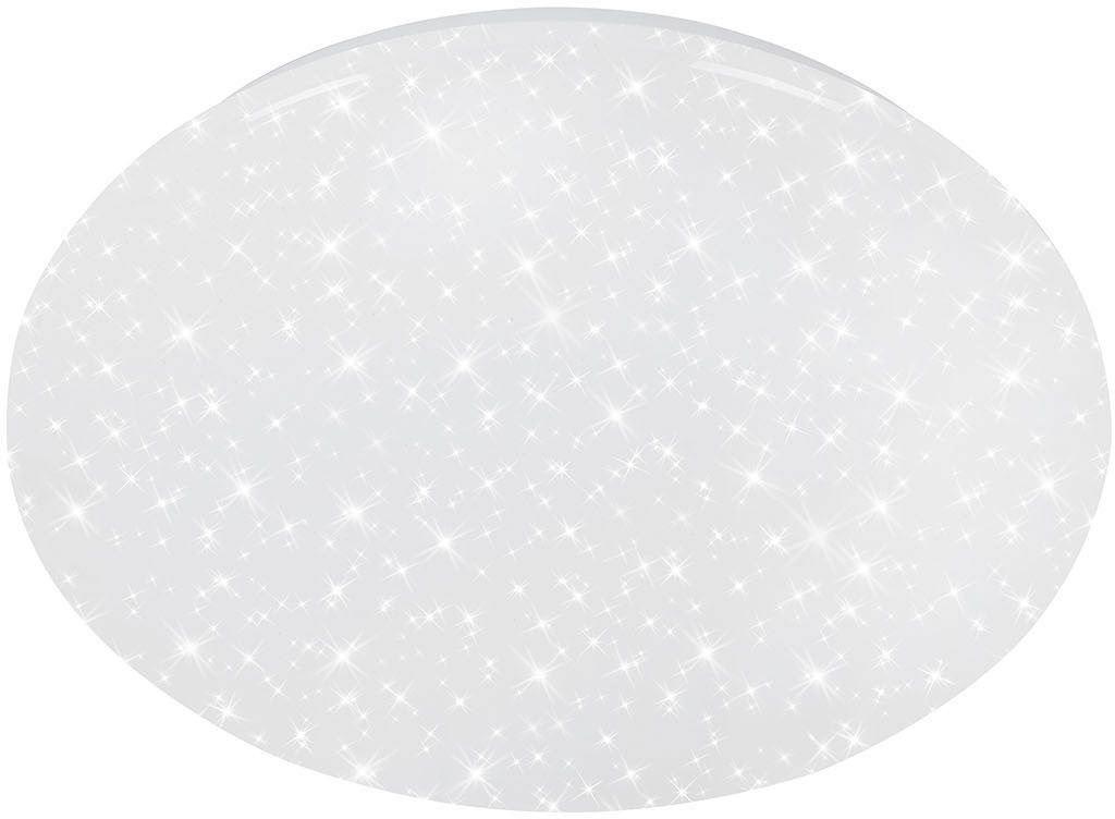 Briloner Leuchten LED Deckenleuchte Bad LED Deckenleuchte-Sternenhimmel, weiß, LED/18W von Briloner Leuchten