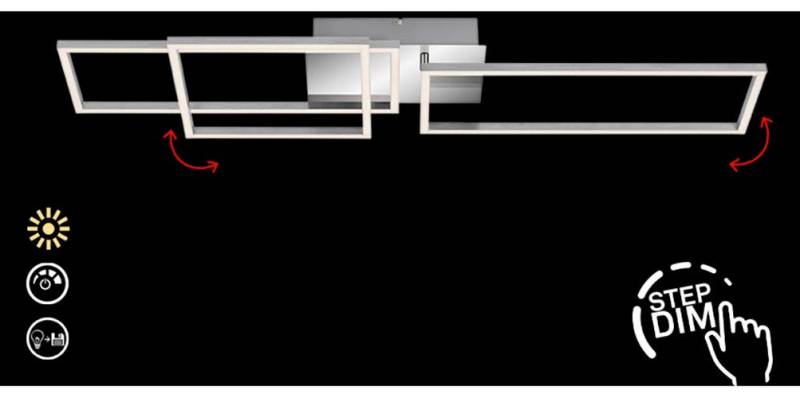 Briloner Leuchten LED Deckenleuchte FRAME Briloner Leuchten LED Deckenleuchte FRAME von Briloner Leuchten