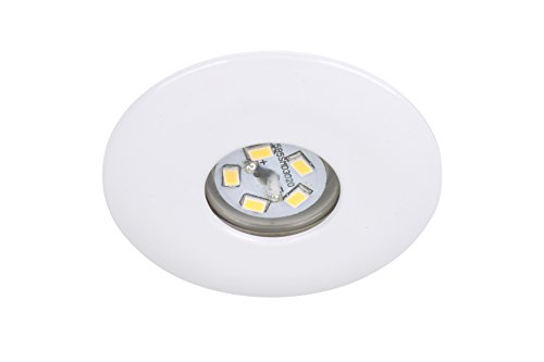 Briloner Leuchten LED Einbauleuchten Set, 1-flammig, 7240-016, inkl. LED 1,8 Watt, weiss, EEK A++ von Briloner Leuchten