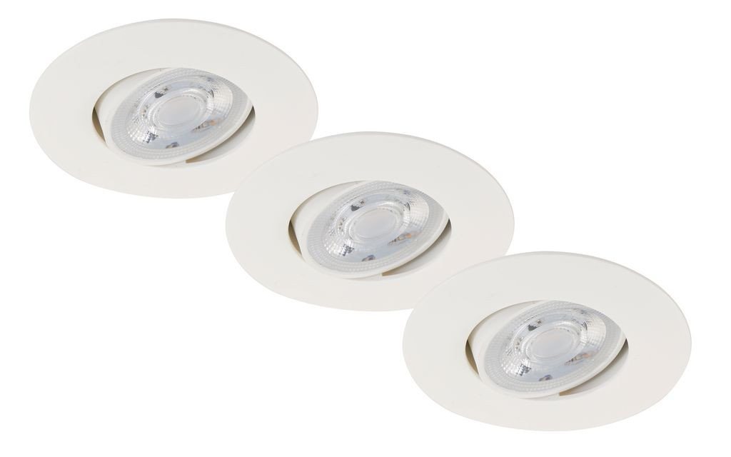 Briloner Leuchten LED Einbaustrahler Briloner 3er Set LED Einbauleuchte Nava Move weiß, Inkl. Leuchtmittel, Nicht dimmbar nicht Smart Home-fähig ohne Bewegungsmelder Briloner Leuchten LED Einbaustrahler Briloner 3er Set LED Einbauleuchte Nava Move weiß, Inkl. Leuchtmittel, Nicht dimmbar nicht Smart Home-fähig ohne Bewegungsmelder von Briloner Leuchten